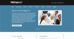 Desktop Screenshot of printdigitalinc.com